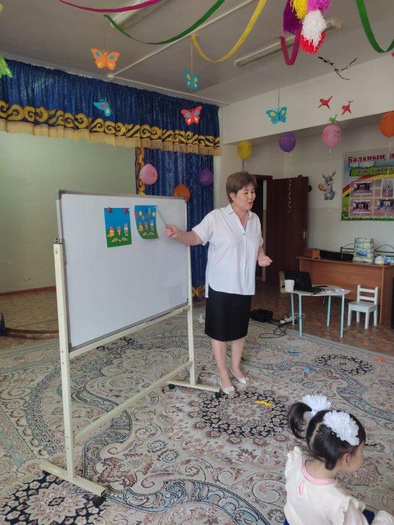 Ашық оқу қызметі: "Достарыма арнлған шарлар"