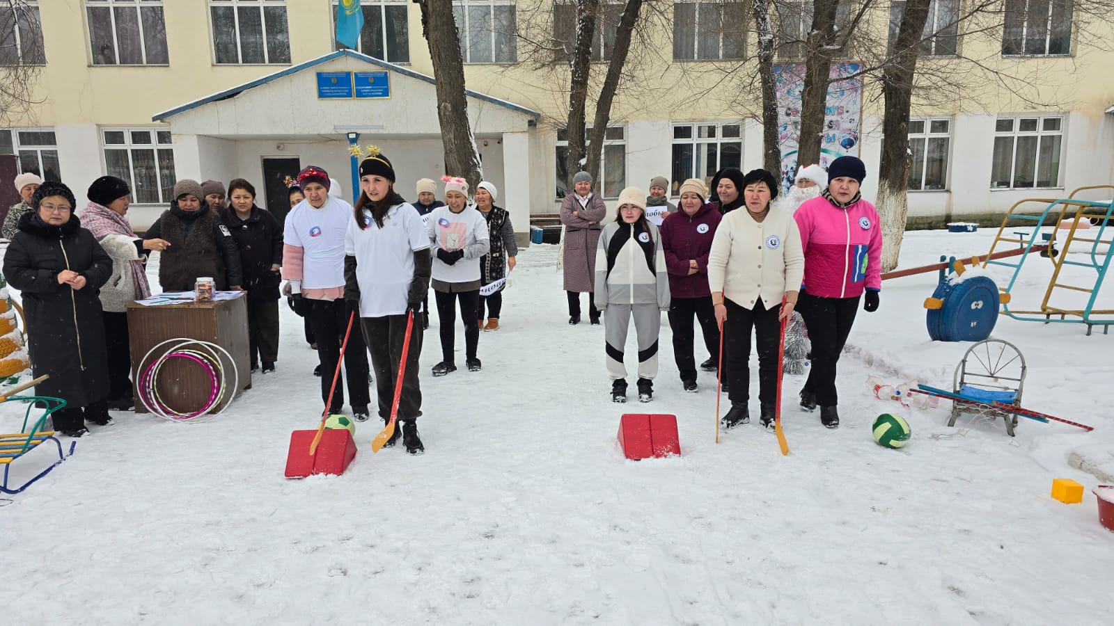 «Спорт - денсаулық кепілі» эстафеталық жарыс